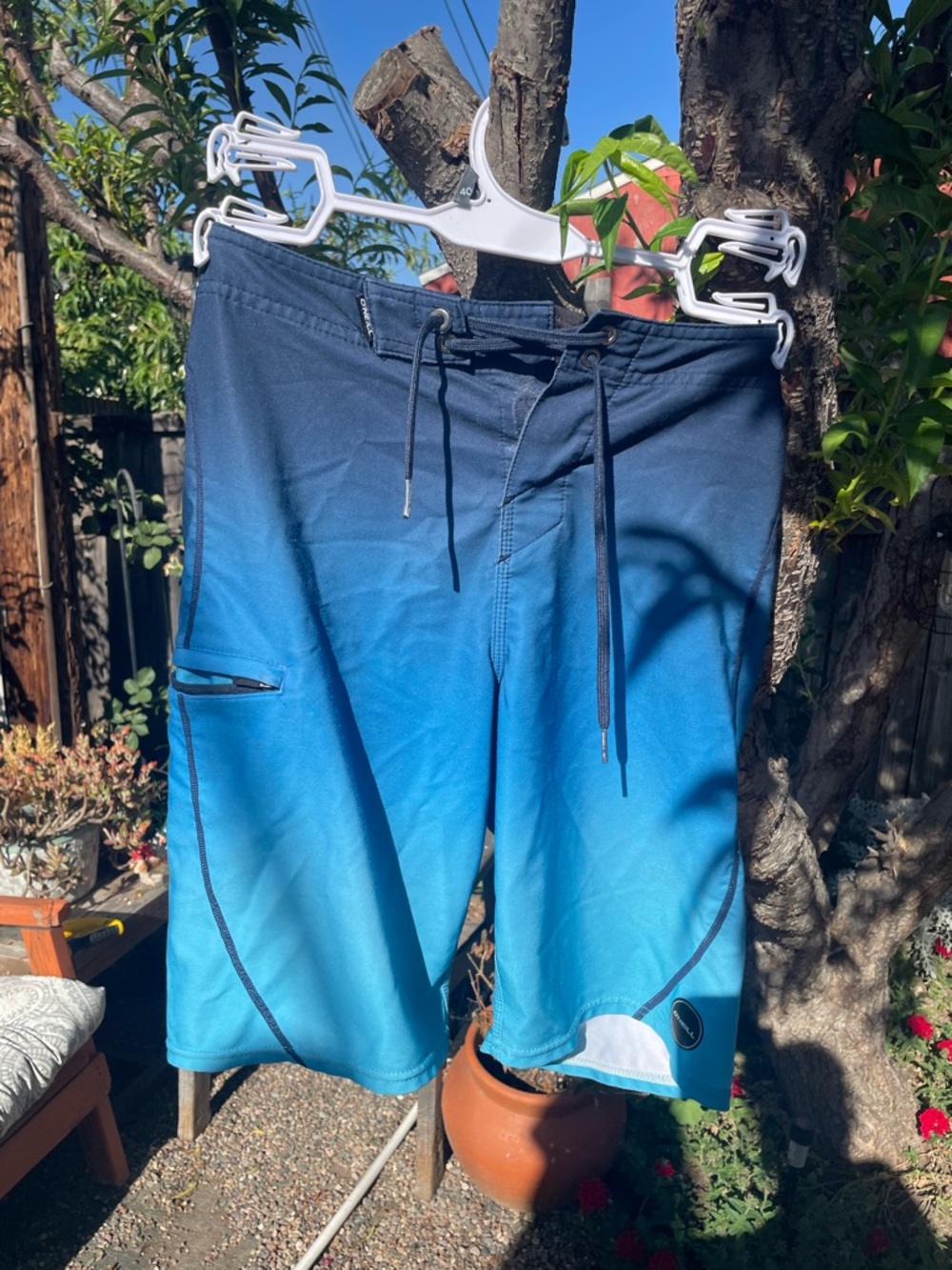 O'Neill Blue Gradient Men's Boardshorts